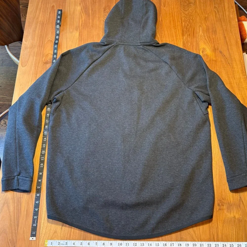 Nike FC Barcelona NSW Tech Fleece‎ Windrunner Jacket, Dark Gray, XXL